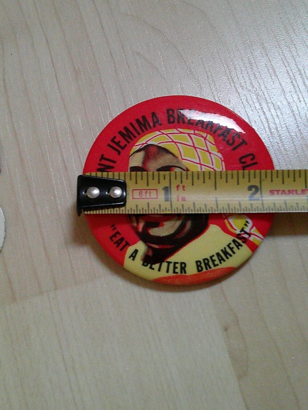Lot of Aunt Jemima Breakfast Club Advertising Buttons, matchbook - Picture 16 of 16
